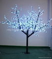 2M High LED Outdoor Christmas Cherry Tree Lights 4