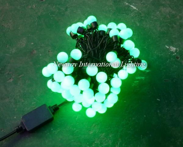 5M 50 Bulbs LED Christmas Ball Light Strings  4