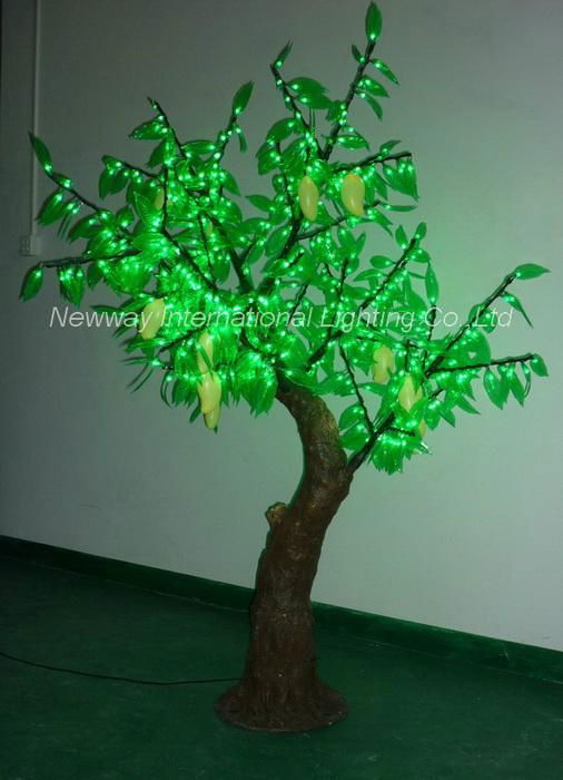 1.7M LED Outdoor  Simulation Mango Tree lights