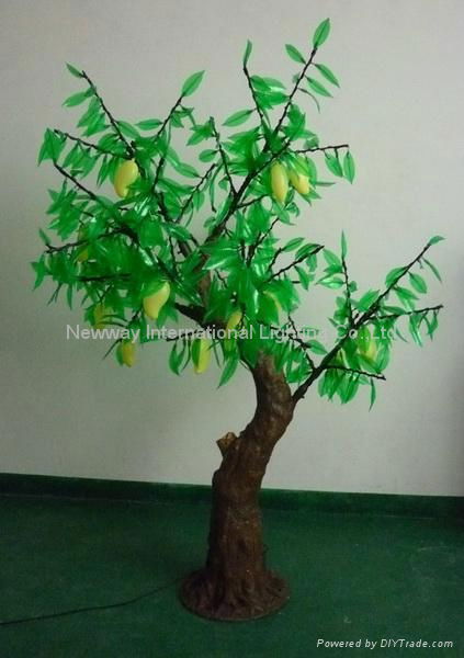 1.7M LED Outdoor  Simulation Mango Tree lights 3