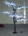 1.5M LED Christmas Artificial Bonsai Cherry Tree Lights 5