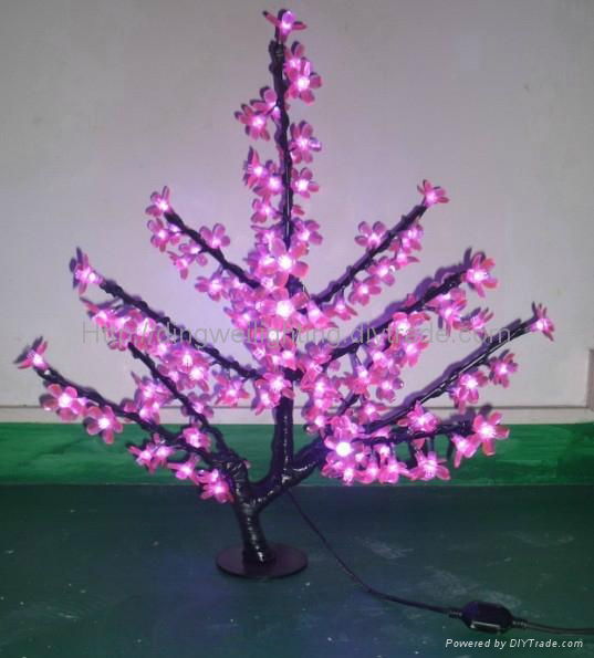 2014 NEW Mini LED Cherry  Blossom Tree Lights for Home Garden Decoration 5