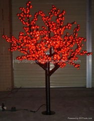 1.8M LED Outdoor Garden Lighting Purple Lighted Cherry Trees