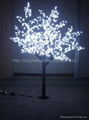 1.8M LED Outdoor Garden Lighting Purple Lighted Cherry Trees 4