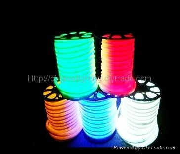 2 wire LED Flexible Neon Rope Lights  3