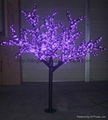 2M High LED Outdoor Christmas Cherry Tree Lights 1