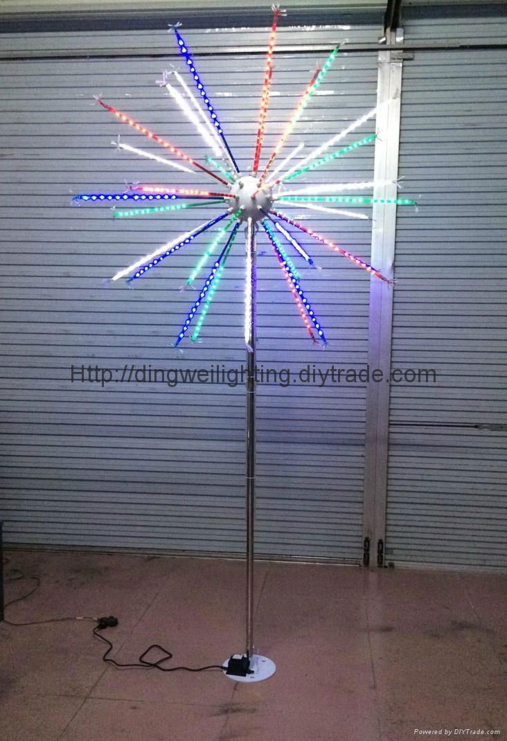 AC24V 3M  LED Outdoor Christmas Decorative Lighted Fireworks 4
