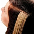 100% human hair tape hair