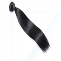 Double Drawn Virgin Raw Unprocessed Hair Weave Bundles Remy Straight Hair Wefts