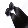 Double Drawn Virgin Raw Unprocessed Hair Weave Bundles Remy Straight Hair Wefts