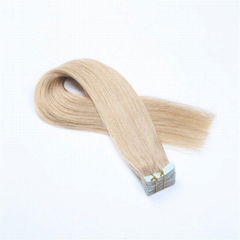 Raw Vietnamese Burmese hair extension tape ins cuticle aligned human hair weaves