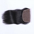 high quality hair closure hair frontal for weavings and wigs nutural black color