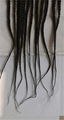 Synthetic Hair Braids ,48pcs twist Hair Braid for full head 48pcs black color 7