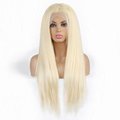 Indian Raw Human Hair Lace Front Wig