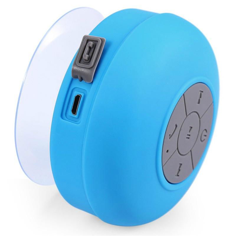 Portable  Shower Waterproof Wireless Bluetooth Speaker  4
