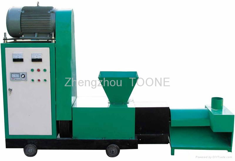 High capacity wood rod charcoal making machine in china 2