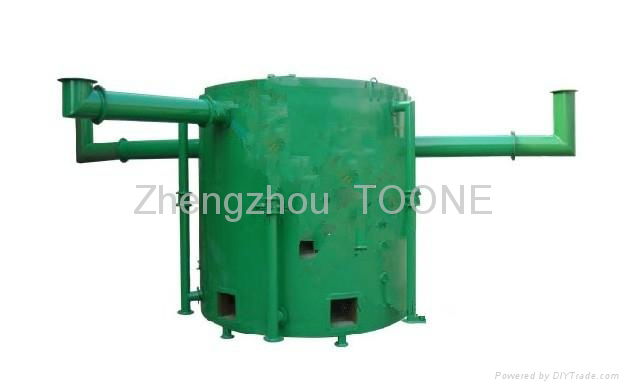 TOP Quality Wood Carbonizing Furnace for Charcoal Making