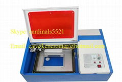 ZK40 model mini laser engraving machine con 40W laser tube