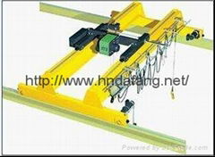 5-125t European hook bridge crane