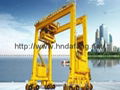 Wheeled container gantry crane 1