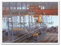 Slab handling crane