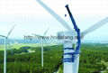 Wind power maintenance crane