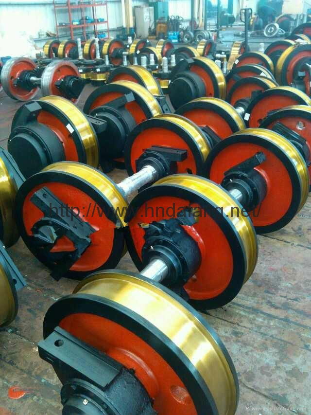 Henan dafang manufacturer direct selling crane wheel 3