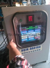 Safety monitoring system of door frame bridge machine