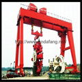 The gantry crane span can be used to