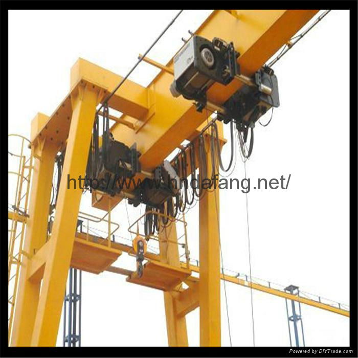 European double beam gantry crane