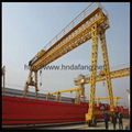 European double beam gantry crane 3