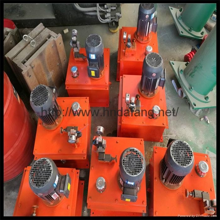 Electric hydraulic clamping device for spring-type clamping device 4