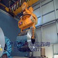Special crane for hoisting steel coil