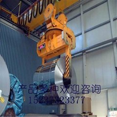 Special crane for hoisting steel coil