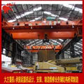 Cast bridge crane