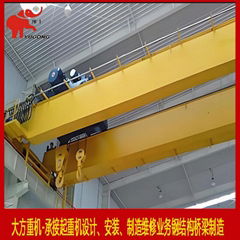 Low clearance bridge crane