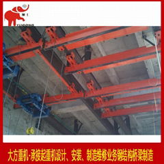 Electric suspended crane