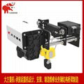 DF type European steel wire rope electric hoist