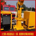 Electric hydraulic cantilever can retractable rail crane 3