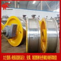 Double beam crane bilateral big wheel driving wheel 2