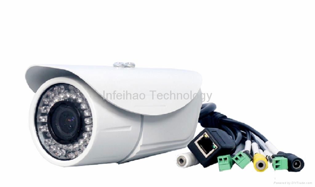Onvif Weatherproof 1080P Low Lux Mini IR Bullet IP Camera