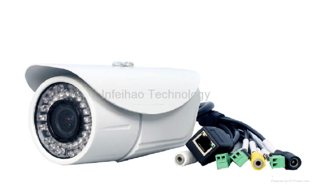 Onvif 720P WDR Low Lux MINI Waterproof IR Bullet IP Camera 