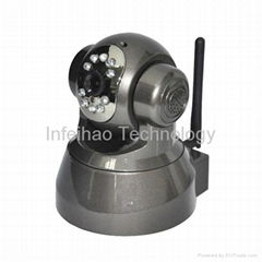 Wireless Pan Tilt IR Two Way Audio IP CAMERA