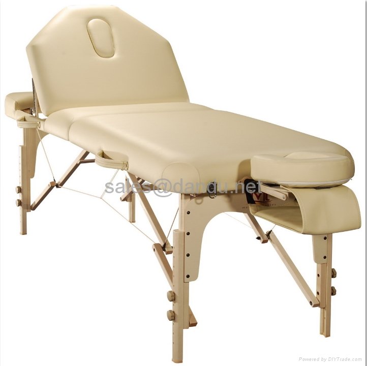 Wooden portable backtilt massage table PLY1