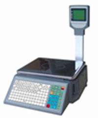 barcode label printing scale