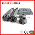 High Carbon Aluminum Degasser Graphite Rotor