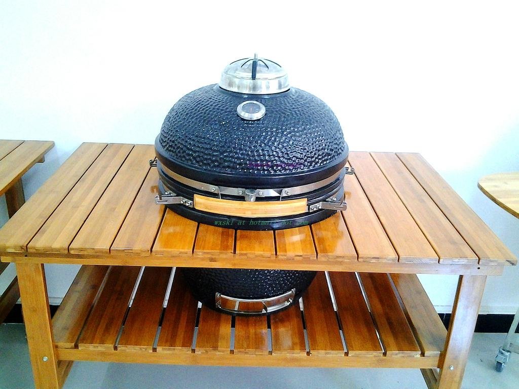 outdoor cooker Ceramic body of kamado grill 3