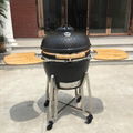 outdoor  22‘’kamado ceramic barbecue  grill  5