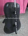 Feather backpack flag