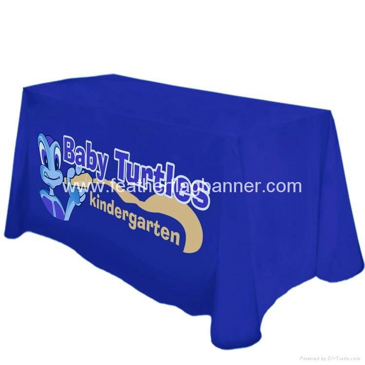 Branded table cover    Branded table cloth 2